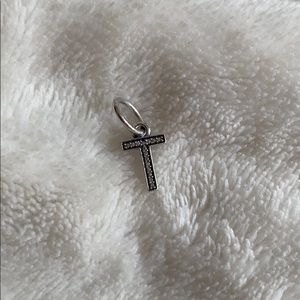Pandora Letter T Charm (like-new)